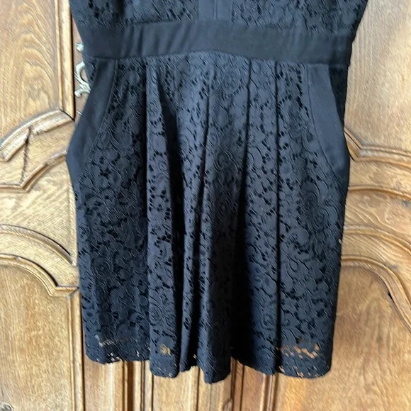 Free People Lovely in Love Romper Black - Picture 6 of 15